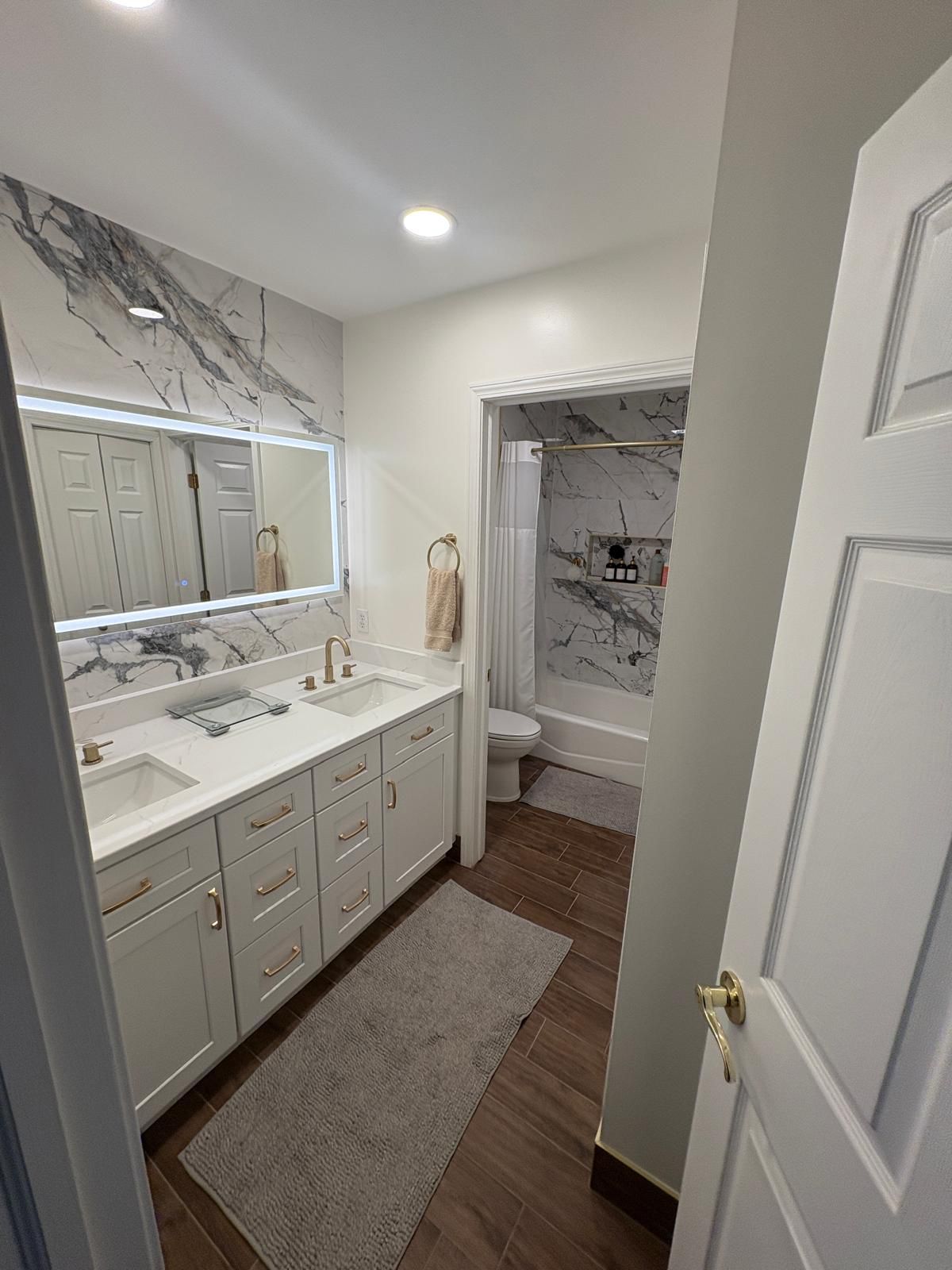 Bathroom remodel in Canton, MI by Stone Works Remodeling